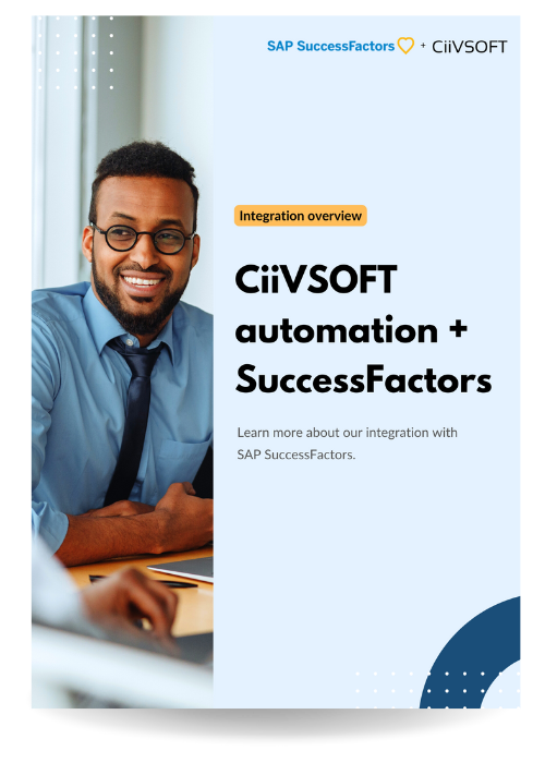 CiiVSOFT job application screening for SuccessFactors